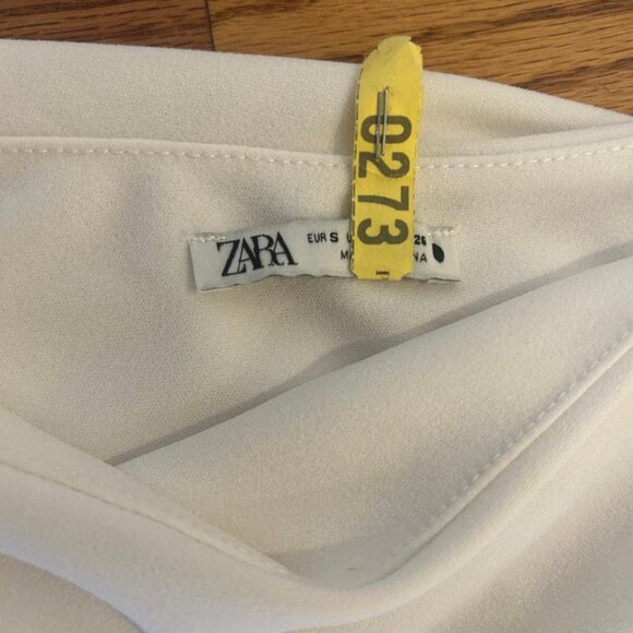 Zara LONG ASYMMETRIC JUMPSUIT (SIZE SMALL) - Picture 9 of 11